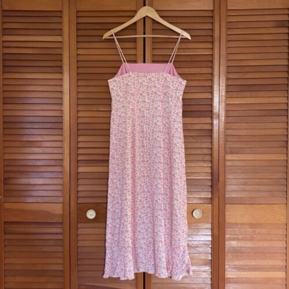 Y2K Vintage GAP Women's Maxi Dress Size 10 Medium Floral Sleeveless 90s 2000s - Picture 2 of 14